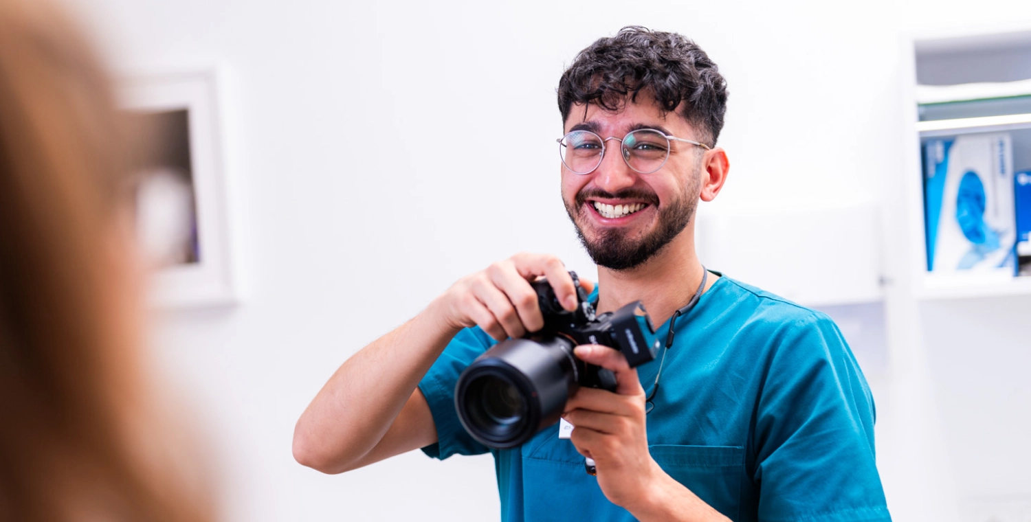 studio-photo au Cabinet dentaire du Polygone des DRS DAHLET, à Strasbourg